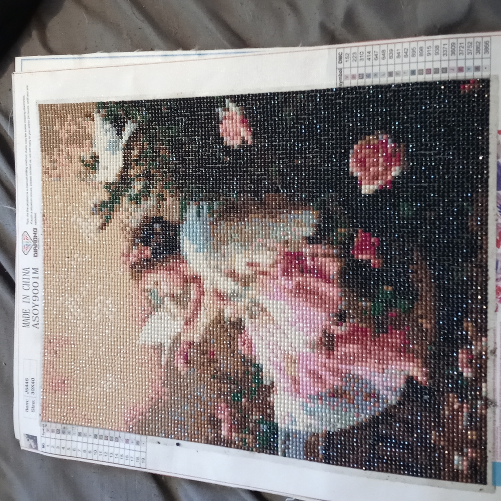 Diamond painting